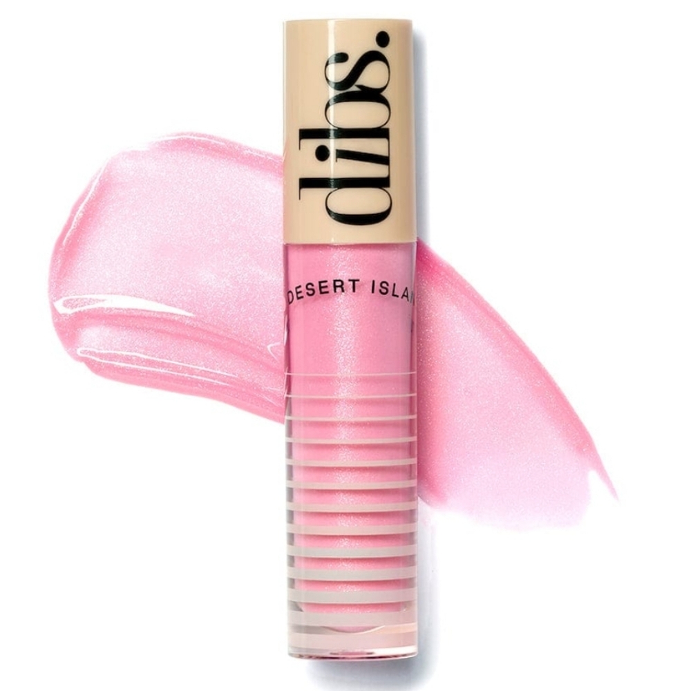 NWT Dibs Go To Glossy Balm Lipgloss - Italian Soda Pink